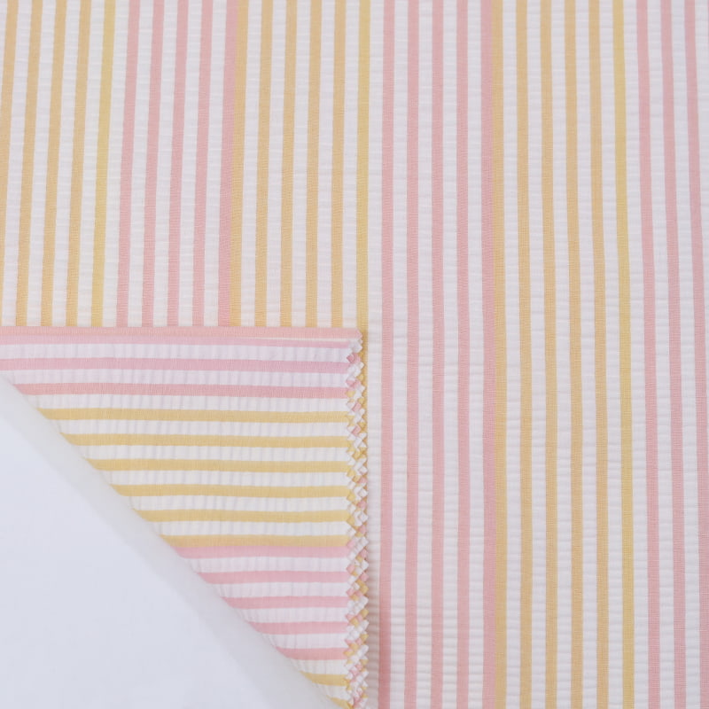 Tissu Seersucker